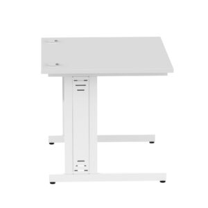 Surge 1000mm Straight Desk Cable Managed Leg - Image 84