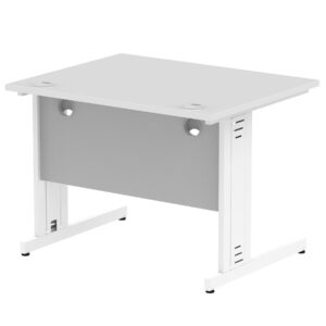 Surge 1000mm Straight Desk Cable Managed Leg - Image 85
