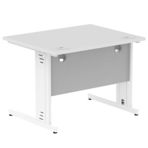 Surge 1000mm Straight Desk Cable Managed Leg - Image 87