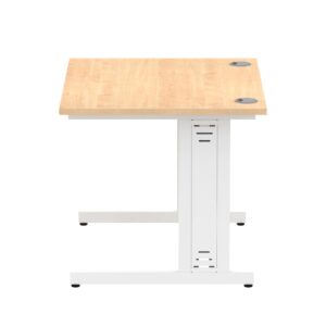 Surge 1000mm Straight Desk Cable Managed Leg - Image 95