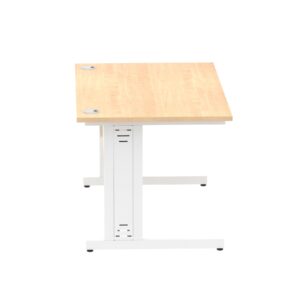 Surge 1400mm Straight Desk Cable Managed Leg - Image 91