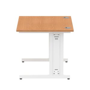 Surge 1000mm Straight Desk Cable Managed Leg - Image 102
