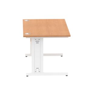 Surge 1400mm Straight Desk Cable Managed Leg - Image 98