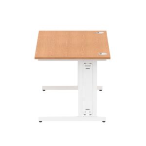 Surge 1400mm Straight Desk Cable Managed Leg - Image 102