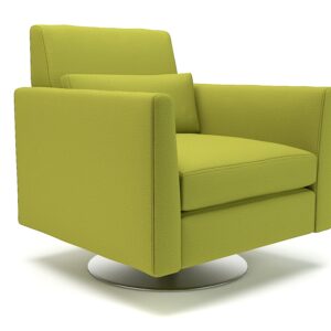 Eden 90cm Wide Swivel Armchair in Warwick Dolly Fabric