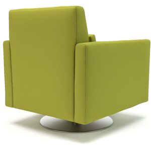 Eden 90cm Wide Swivel Armchair in Warwick Dolly Fabric - Image 2