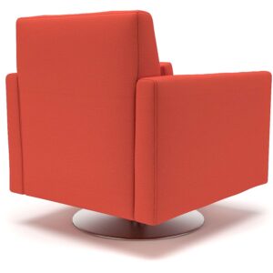 Eden 90cm Wide Swivel Armchair in Warwick Dolly Fabric - Image 10