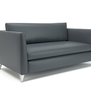 Eden 157cm Wide Sofa in Cristina Marrone Ultima Faux Leather