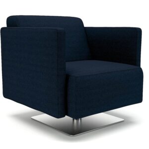 Sonoma Slim Arm 75cm Wide Swivel Armchair in Camira Era Fabric - Image 7