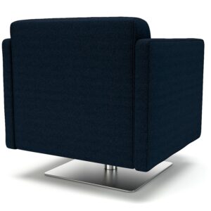 Sonoma Slim Arm 75cm Wide Swivel Armchair in Camira Era Fabric - Image 9