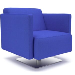 Sonoma Slim Arm 75cm Wide Swivel Armchair in Camira Era Fabric - Image 13