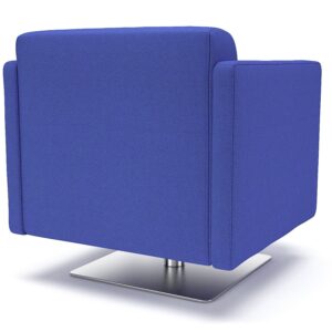 Sonoma Slim Arm 75cm Wide Swivel Armchair in Camira Era Fabric - Image 15
