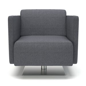 Sonoma Slim Arm 75cm Wide Swivel Armchair in Camira Era Fabric - Image 20