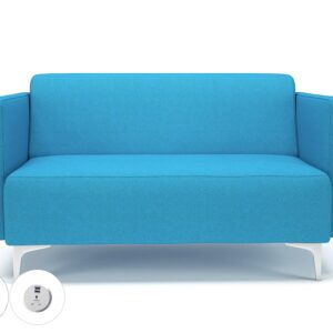 Sonoma Slim Arm 125cm Wide Sofa in Camira Era Fabric with Socket - Image 20