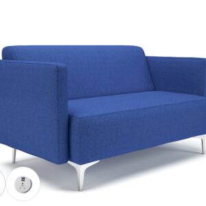 Sonoma Slim Arm 125cm Wide Sofa in Camira Era Fabric with Socket - Image 52