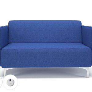 Sonoma Slim Arm 125cm Wide Sofa in Camira Era Fabric with Socket - Image 53