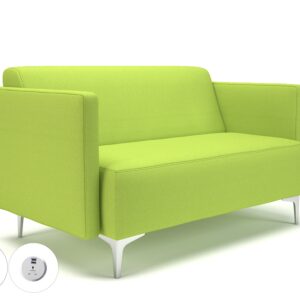 Sonoma Slim Arm 125cm Wide Sofa in Camira Era Fabric with Socket - Image 67