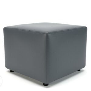 Milton 62cm Square in Cristina Marrone Ultima Faux Leather - Image 4