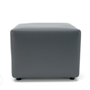 Milton 62cm Square in Cristina Marrone Ultima Faux Leather - Image 5