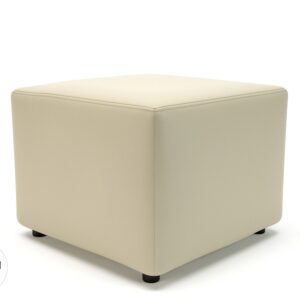 Milton 62cm Square in Cristina Marrone Ultima Faux Leather - Image 7