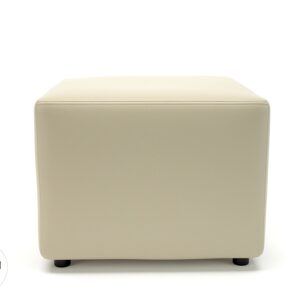 Milton 62cm Square in Cristina Marrone Ultima Faux Leather - Image 8