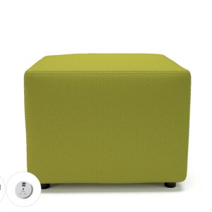 Milton 62cm Square in Warwick Dolly Fabric with Socket - Image 2