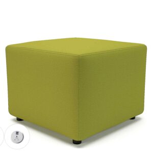 Milton 62cm Square in Warwick Dolly Fabric with Socket - Image 4