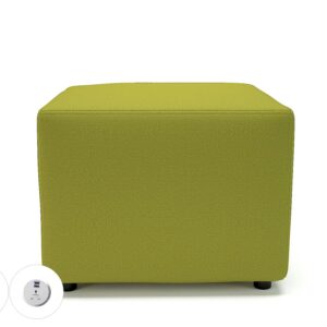 Milton 62cm Square in Warwick Dolly Fabric with Socket - Image 5
