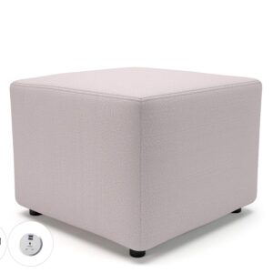 Milton 62cm Square in Warwick Dolly Fabric with Socket - Image 19