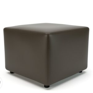 Milton 62cm Square in Cristina Marrone Ultima Faux Leather - Image 25