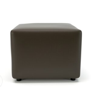 Milton 62cm Square in Cristina Marrone Ultima Faux Leather - Image 29
