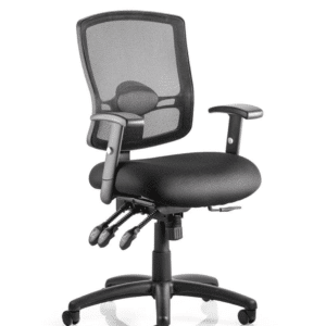 Salem III High Mesh Back Task Operator Office Chair with Arms