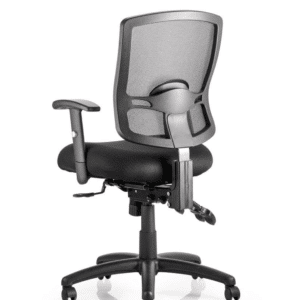 Salem III High Mesh Back Task Operator Office Chair with Arms - Image 2