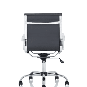 Orleans Black Leather Executive Office Chair with Arms - Image 6