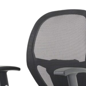 Boulder High Mesh Back Black Task Operator Office Chair with Arms - Image 19