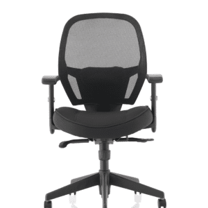Boulder High Mesh Back Black Task Operator Office Chair with Arms - Image 10