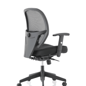 Boulder High Mesh Back Black Task Operator Office Chair with Arms - Image 14