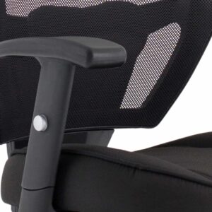 Boulder High Mesh Back Black Task Operator Office Chair with Arms - Image 23