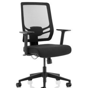 Ergo Twist High Mesh Back Task Operator Office Chair with Arms - Image 2