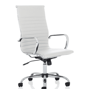 Orleans Black Leather Executive Office Chair with Arms - Image 18