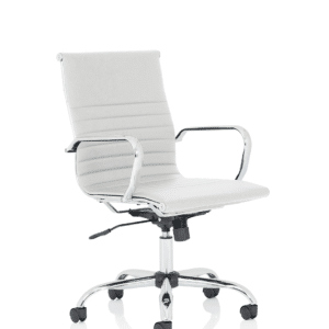 Orleans Black Leather Executive Office Chair with Arms - Image 10