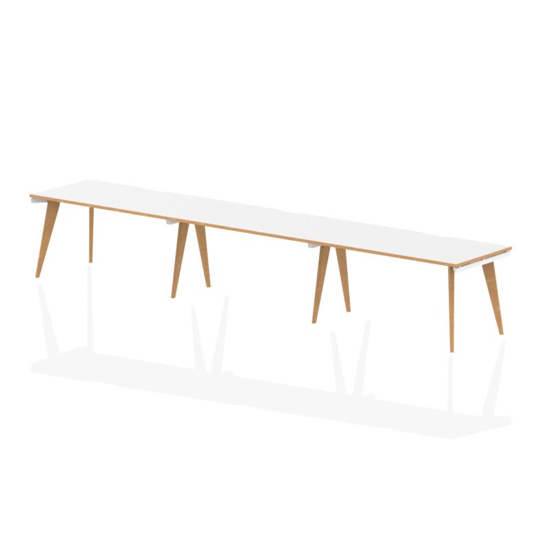 Bergen Single Row Bench Desk - Image 3