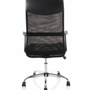 LiteX High Mesh Back Black Executive Office Chair with Arms - Image 6
