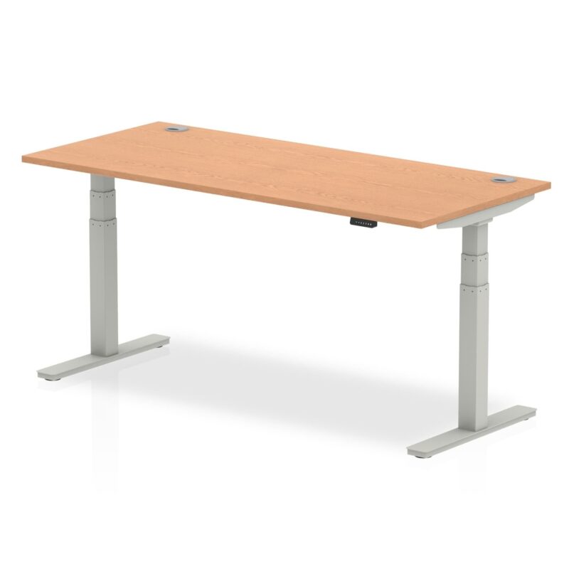 OE - Breeze Height Adjustable Desk With Cable Ports - Image 21