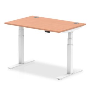OE - Breeze Height Adjustable Desk With Cable Ports - Image 22
