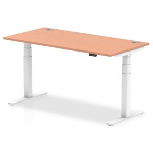 OE - Breeze Height Adjustable Desk With Cable Ports - Image 24
