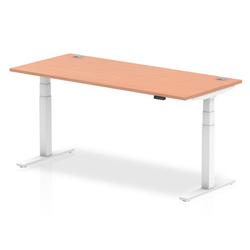 OE - Breeze Height Adjustable Desk With Cable Ports - Image 25