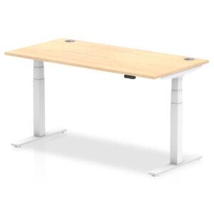 OE - Breeze Height Adjustable Desk With Cable Ports - Image 36