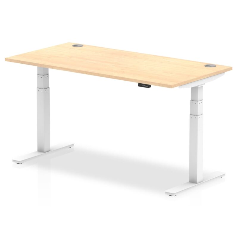 OE - Breeze Height Adjustable Desk With Cable Ports - Image 36