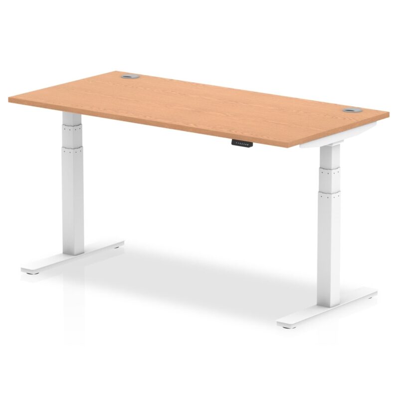 OE - Breeze Height Adjustable Desk With Cable Ports - Image 40